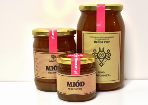 Miód Wrzosowy  Miód Wrzosowy